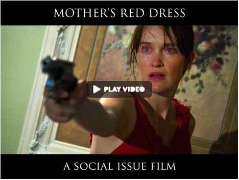 Mothers red dress